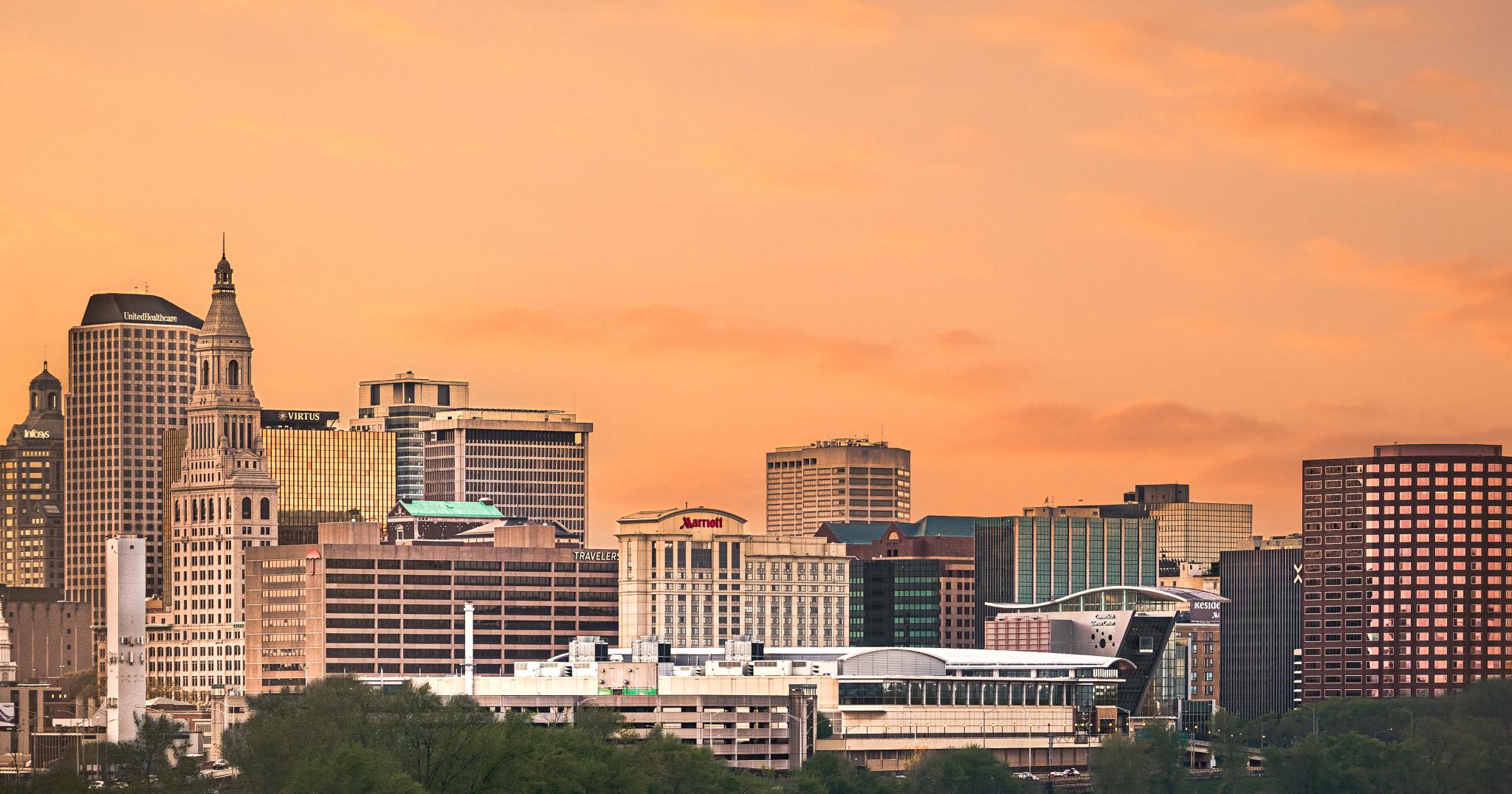 CT Property Management 2026 Investor View of Hartford Skyline